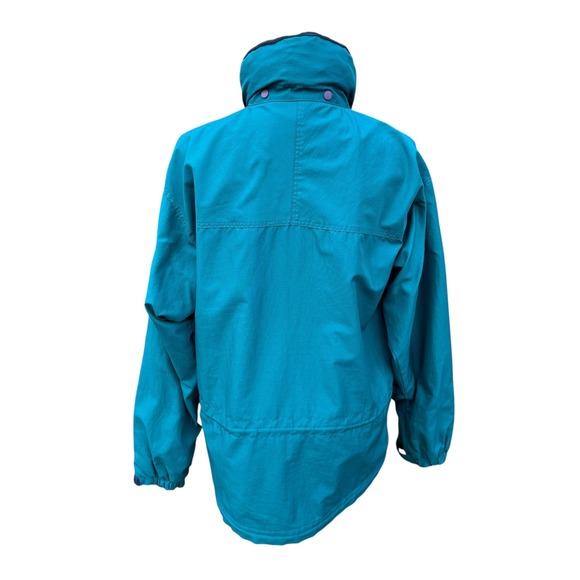 Vintage Patagonia Men's‎ Glade Runner Jacket Style 83122 Teal Blue Hooded Size S - Picture 3 of 14